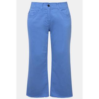 Ulla Popken  Jean Mary à base effilochée, jambe large, stretch 