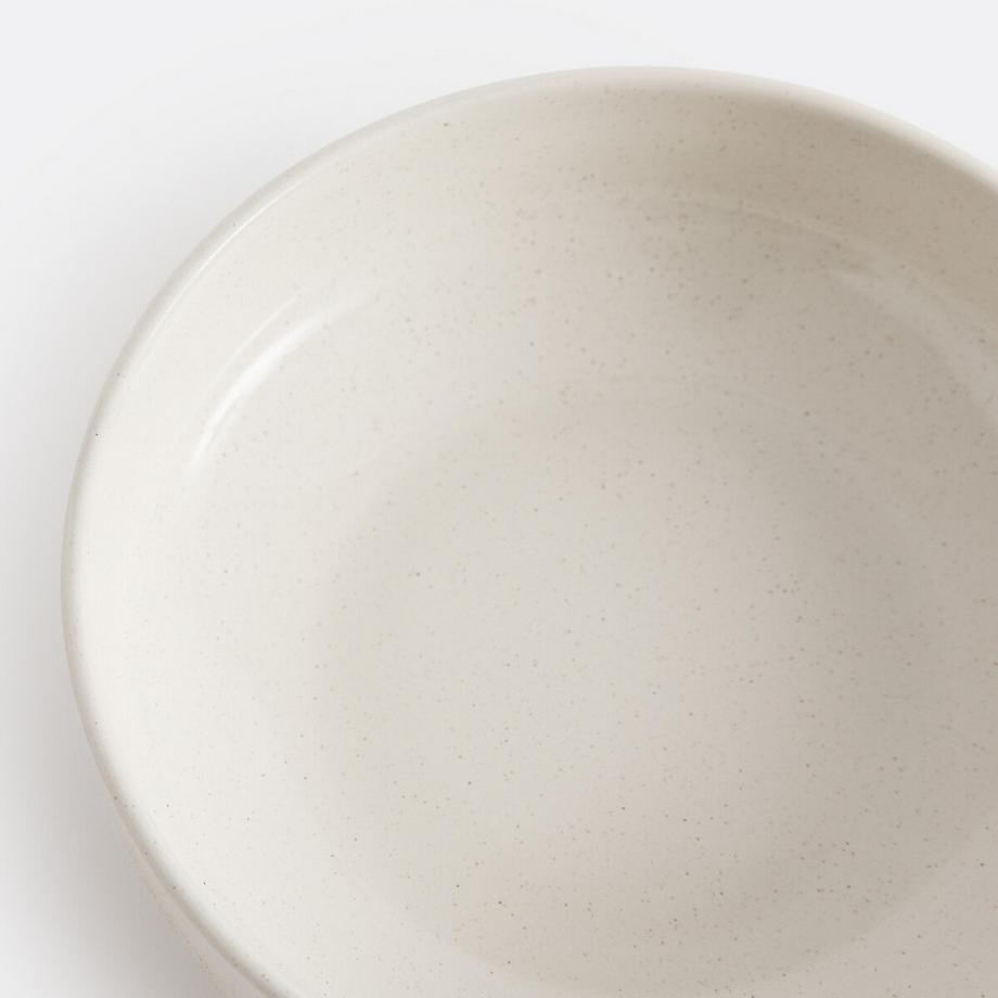 La Redoute Intérieurs Set aus 6 tiefen Tellern aus gesprenkeltem Steinzeug  