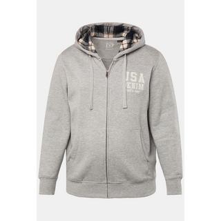 JP1880  Hoodiejacke, Sweat, Kapuze 