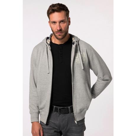 JP1880  Hoodiejacke, Sweat, Kapuze 