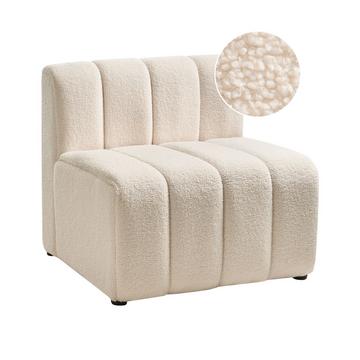 Fauteuil en Bouclé Moderne KAGE