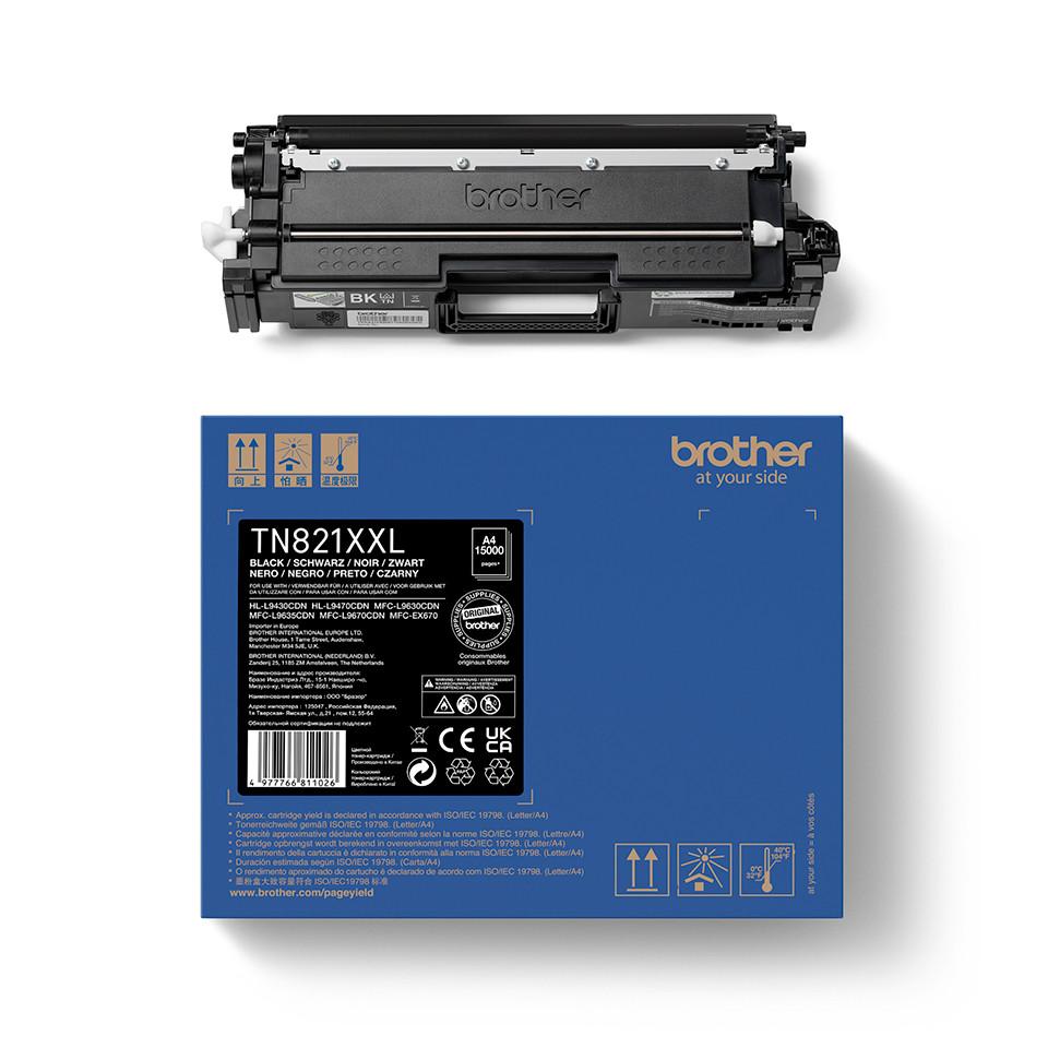 brother  Toner TN-821XXLBK Black 