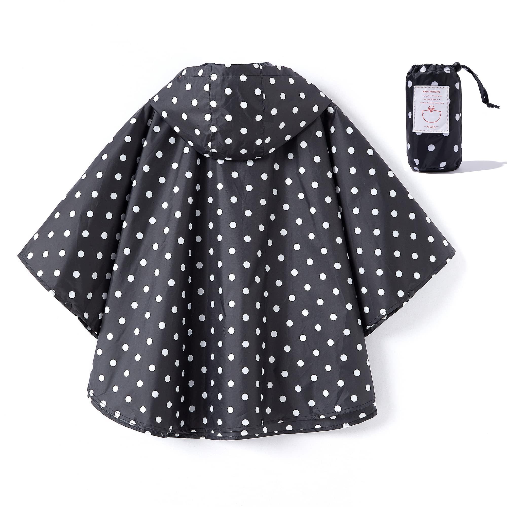 Alopini Poncho Antipioggia Bambino a Pois  