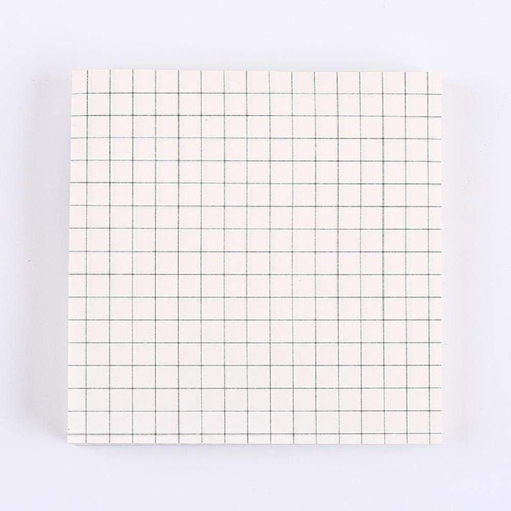 Northio Haftnotizen – Weiß mit Rillenmuster – 80 Stück  