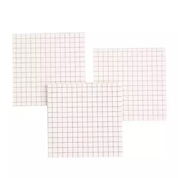 Notes Post IT - Blanc avec motif Rut - 80 pcs