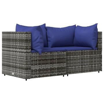 Ecksofa poly-rattan