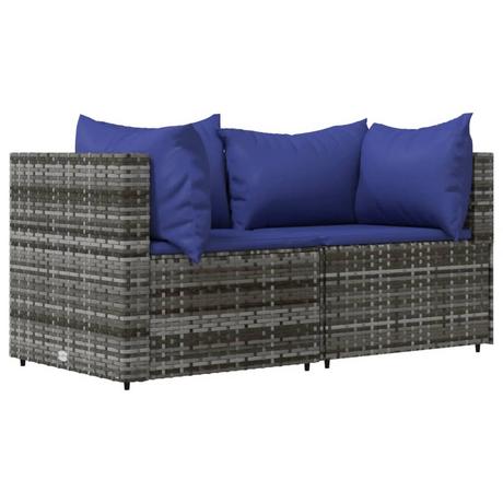 VidaXL Ecksofa poly-rattan  