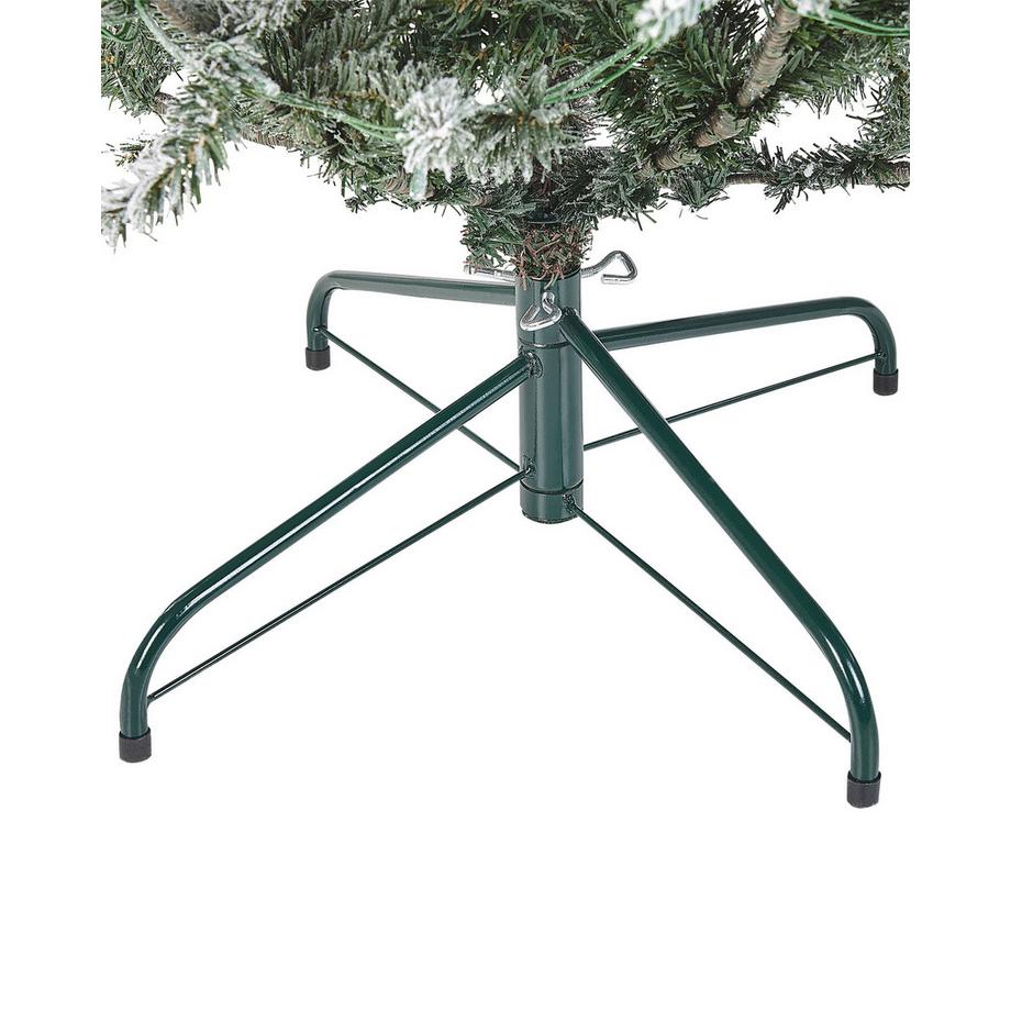 Beliani Künstlicher Weihnachtsbaum mit Schnee aus Kunststoff BRISCO  