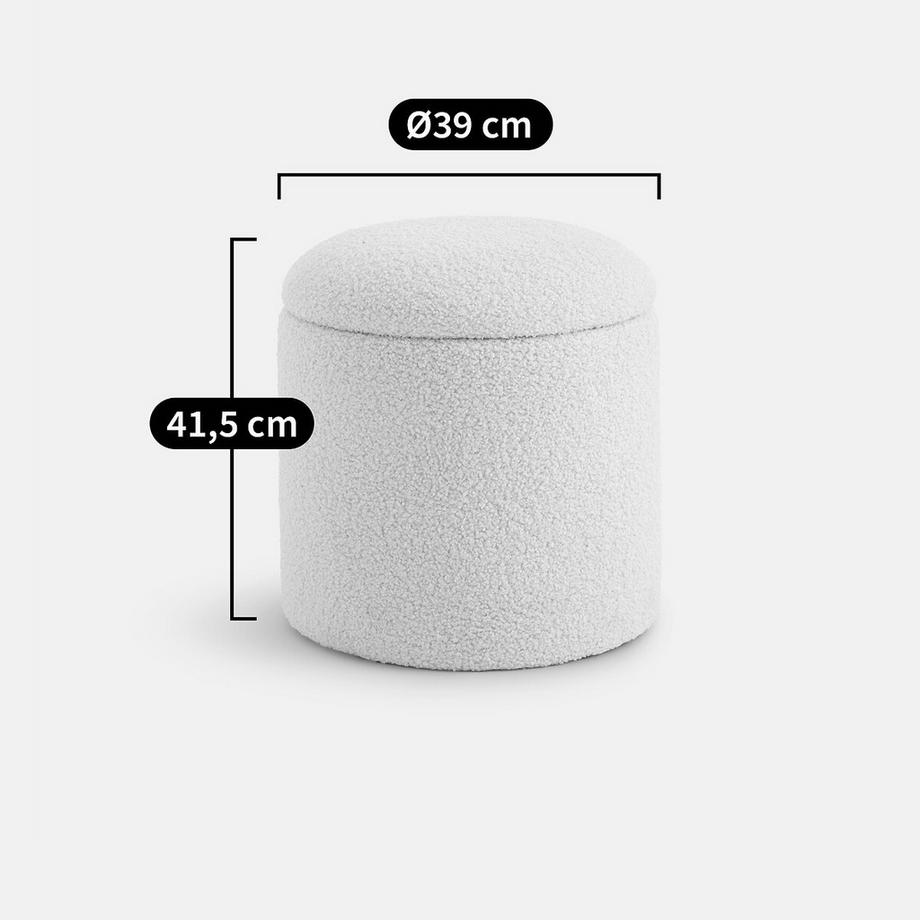 La Redoute Intérieurs Hocker mit Truhe  