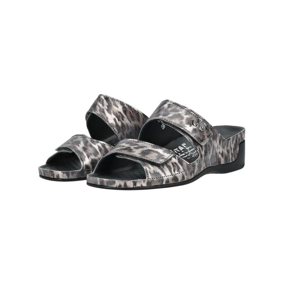Vital Sandali slide con stampa leopardo  
