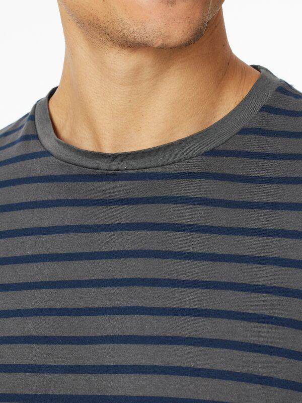 Schiesser Casual Essentials Pigiama Rigato Maniche Corte  