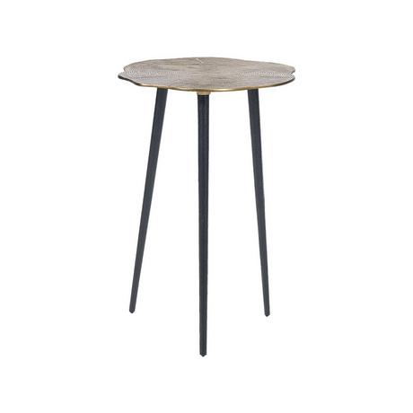 Beliani Table d'appoint en Aluminium Rétro MUNNAR  