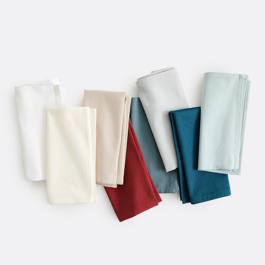 La Redoute Intérieurs 6er-Pack Stoffservietten SCENARIO mit Fleckenschutz  