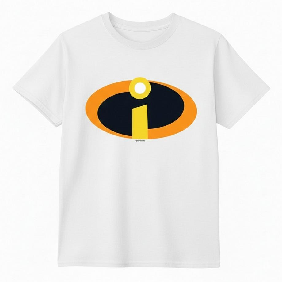 Incredibles  Maglietta Logo Cotone Ragazze 