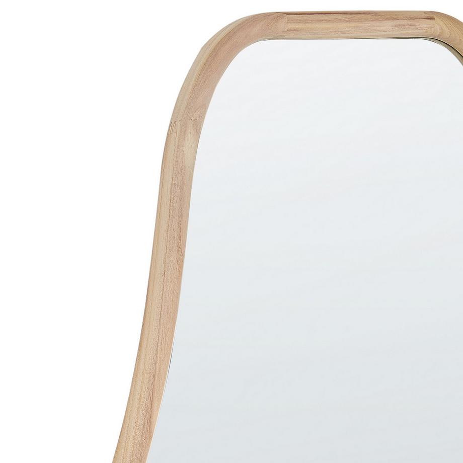 Beliani Wandspiegel aus Paulownia-Holz Mediterran BIOLLET  