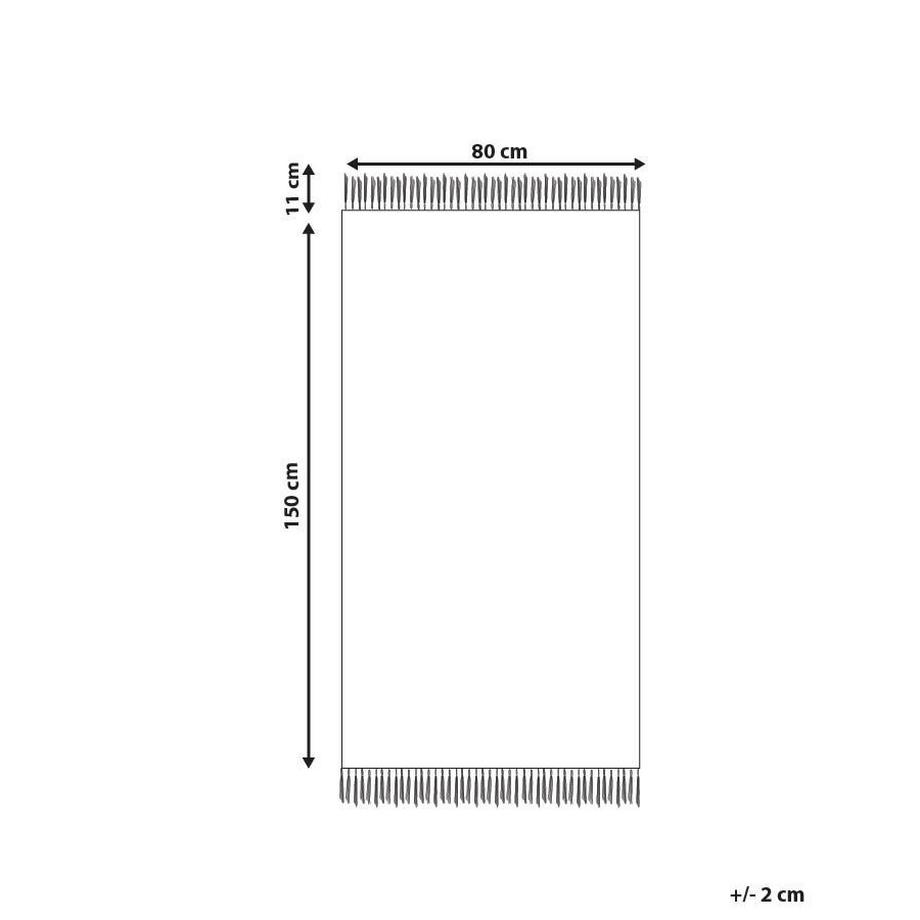 Beliani Tapis en Laine  YAZLIK  