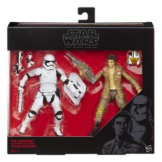 Hasbro  Star Wars Black Series Actionfiguren Doppelpack  Poe Dameron & Stormtrooper Exclusive 