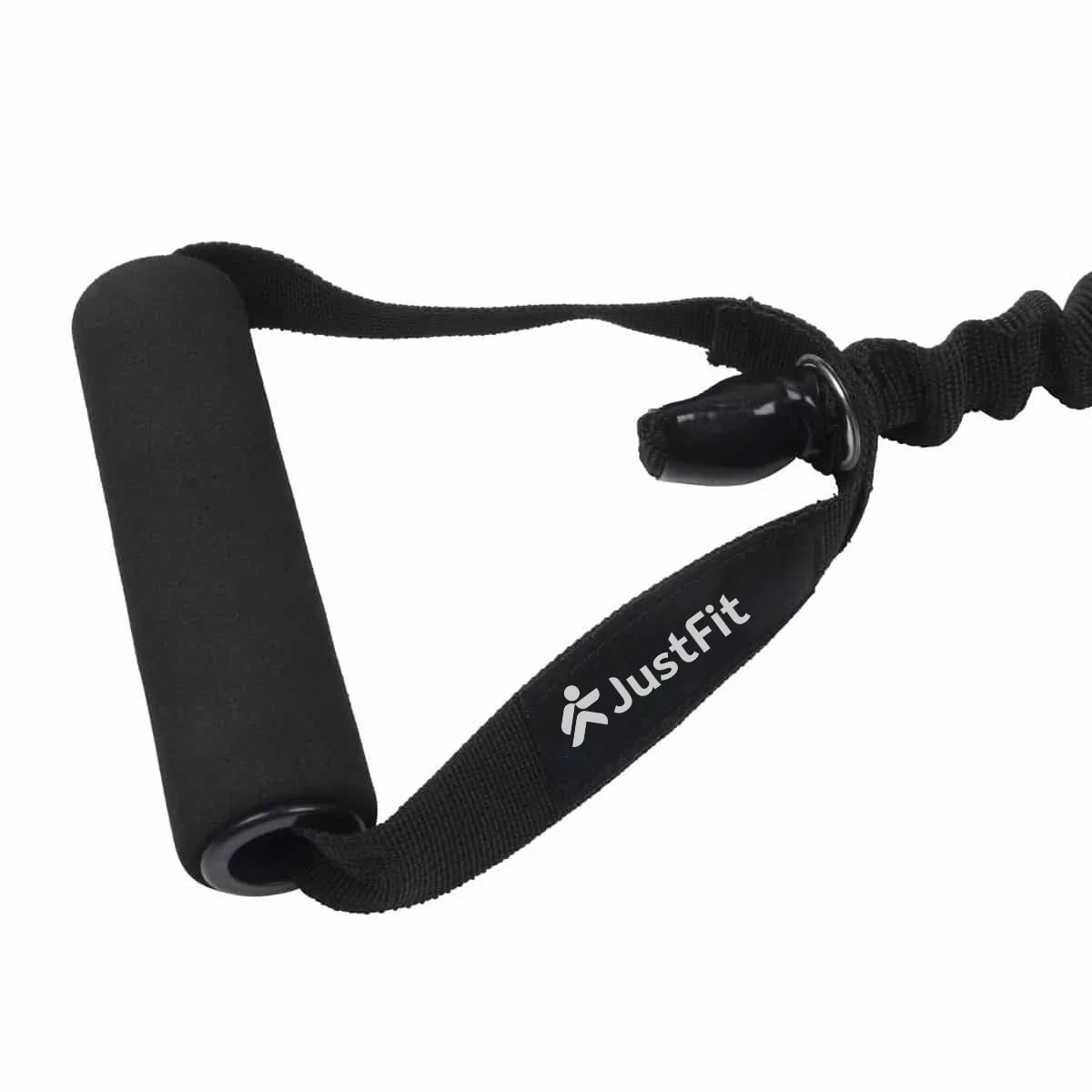 GladiatorFit  Tubo elastico di resistenza di livello medio 155 cm con rivestimento in nylon 