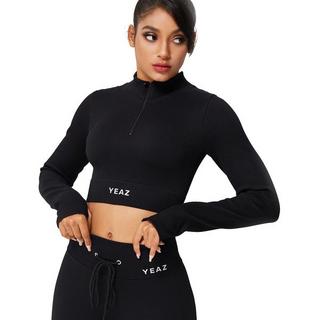 YEAZ  RUNWAY Top - eclipse black 