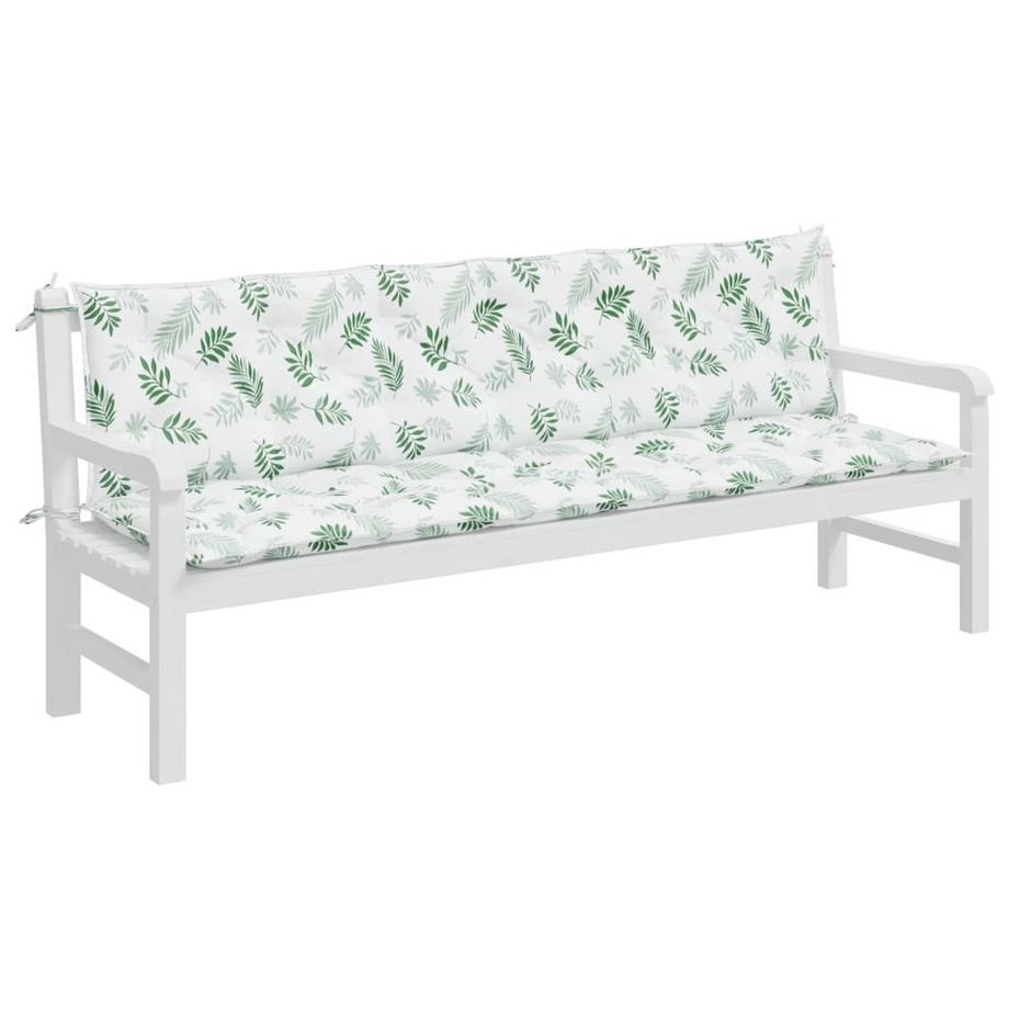 VidaXL cuscino per panca da giardino Tessuto  