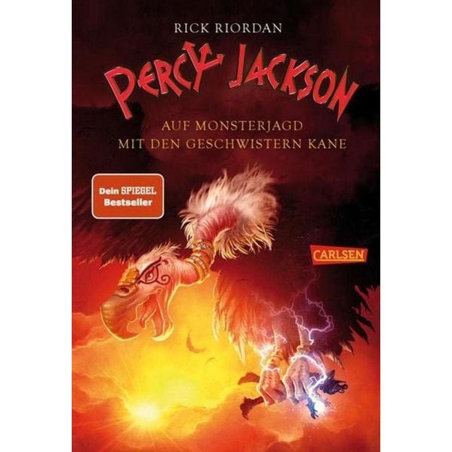 Percy Jackson - Auf Monsterjagd mit den Geschwistern Kane Rick Riordan Couverture rigide 