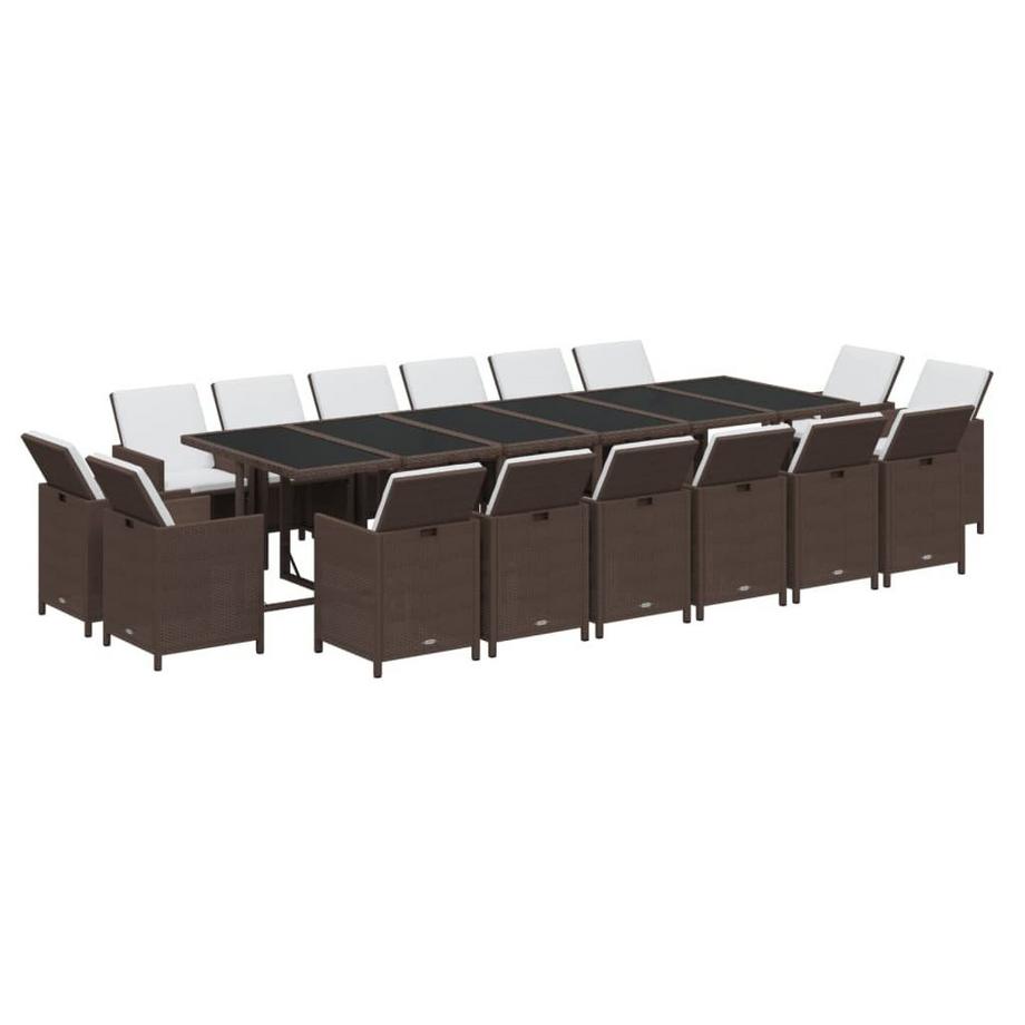 VidaXL set da pranzo da giardino  