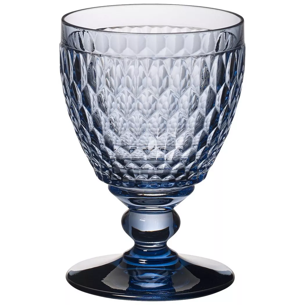 Boston Coloured Wasserglas 400 ml blau