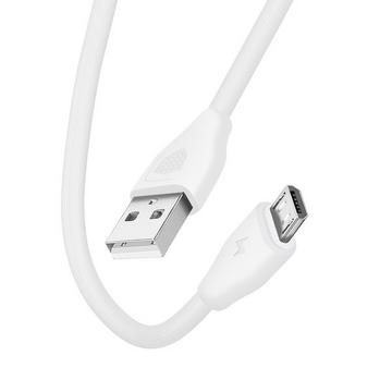 Inkax CK21 Micro-USB / USB Kabel Weiß