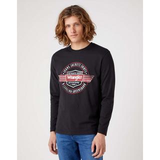 Wrangler Americana Langarmshirt Regular Fit  