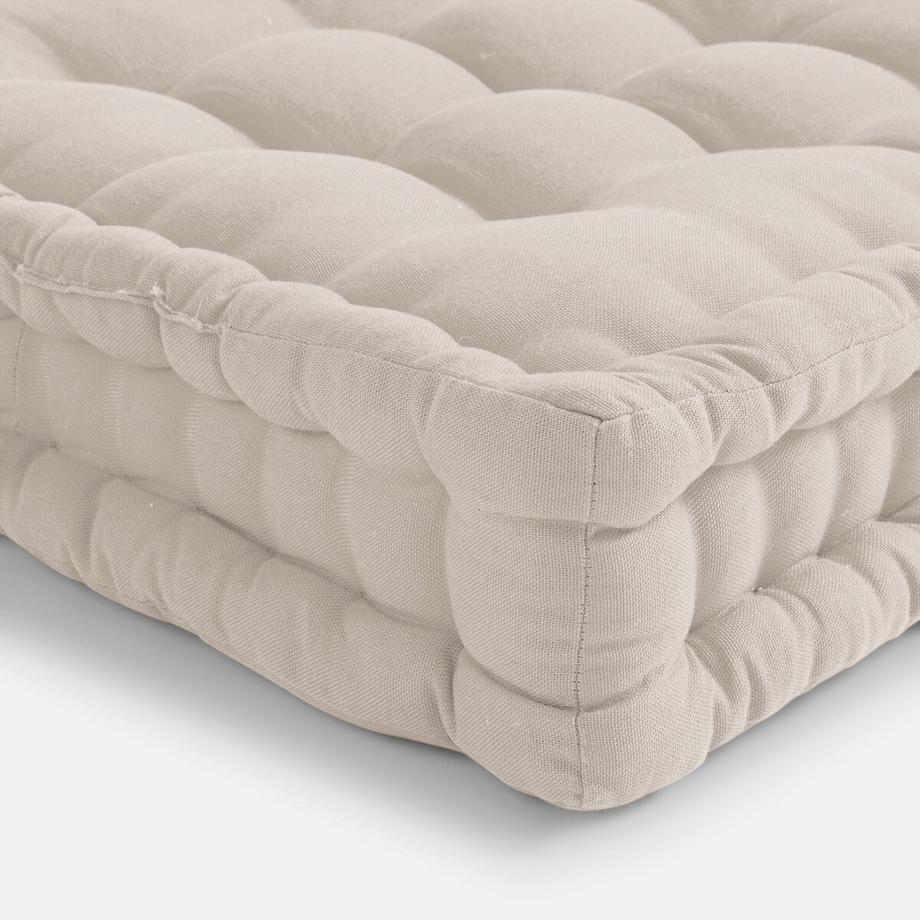 La Redoute Intérieurs Coussin de sol coton recyclé  