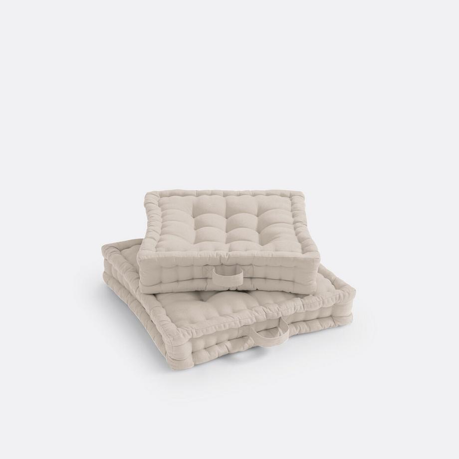 Coussin de sol coton recyclé