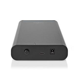Nedis  Festplattengehäuse | 3,5 " | USB 3.1 Gen1 | USB Typ-A / USB Typ-C™ | Notebook / PC | Aluminium 
