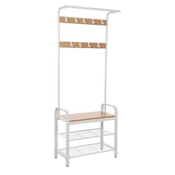 Kleiderbügel, Kleiderständer, Zusatzschrank, Bücherregal, Schuhregal, 9 Haken