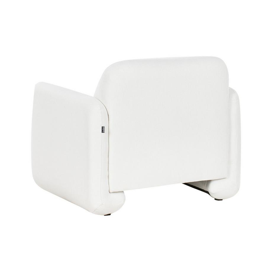 Beliani Fauteuil en Tissu Rétro SALAND  