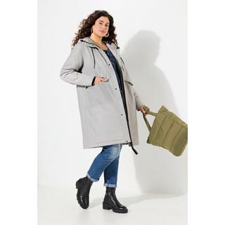 Ulla Popken  Manteau technique imperméable HYPRAR, poche zippée, matière recyclée 