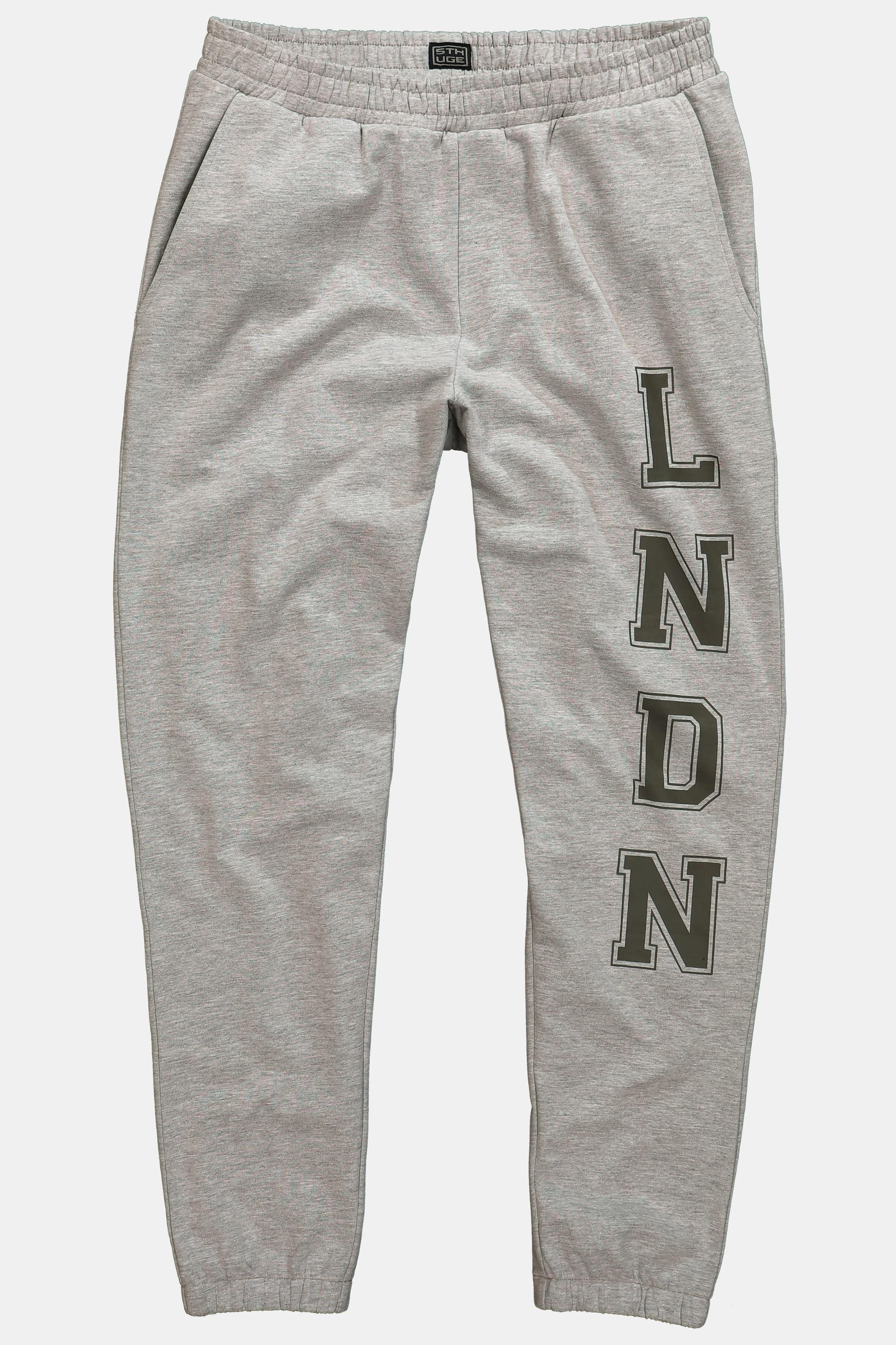 Sthuge Pantalon en molleton Tapered Loose Fit  