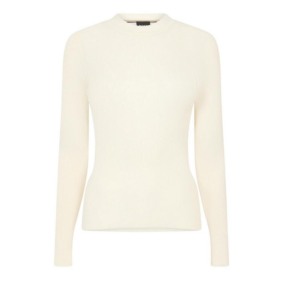 T-ShirtManches Longues Motiftyle Côtelé