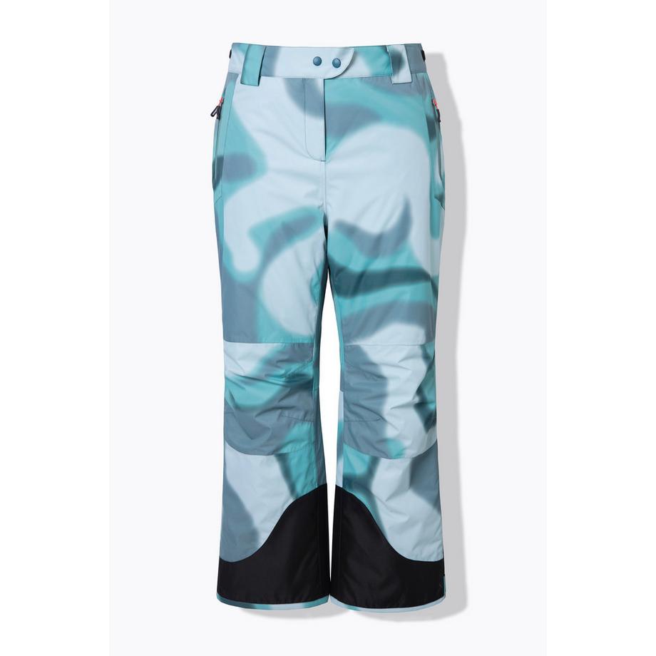 Ulla Popken HYPRAR Pantalon de ski déperlant genoux préformés lanière à scratch  