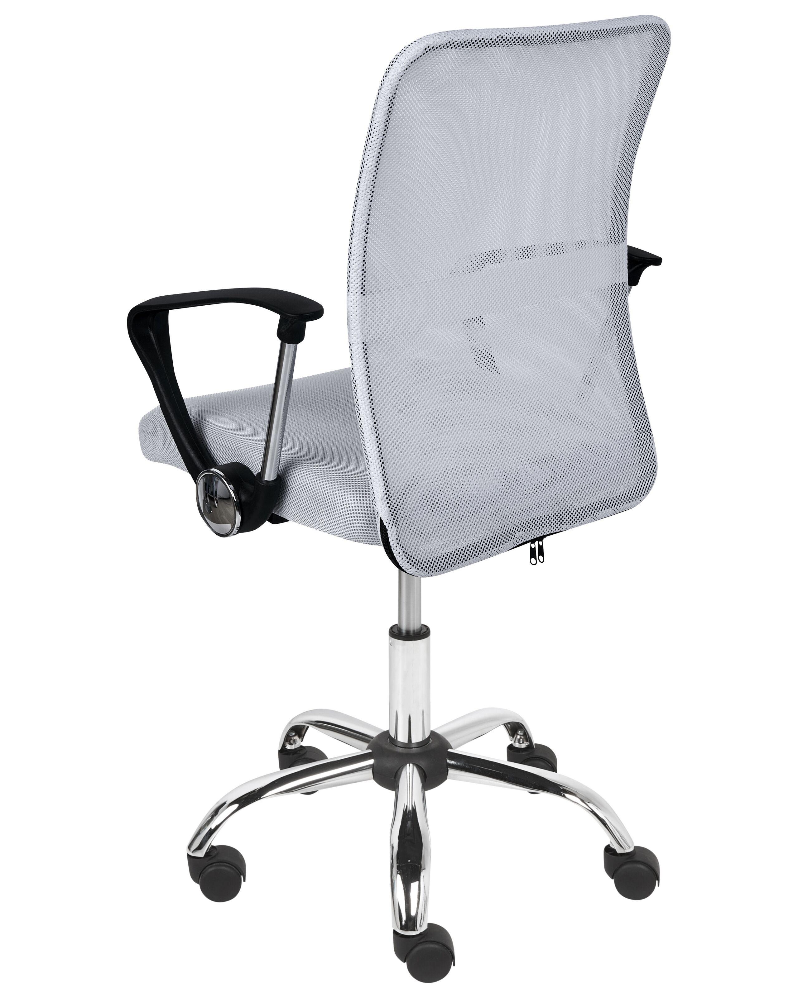 Beliani Chaise de bureau en Tissu maillé Minimaliste BEST  