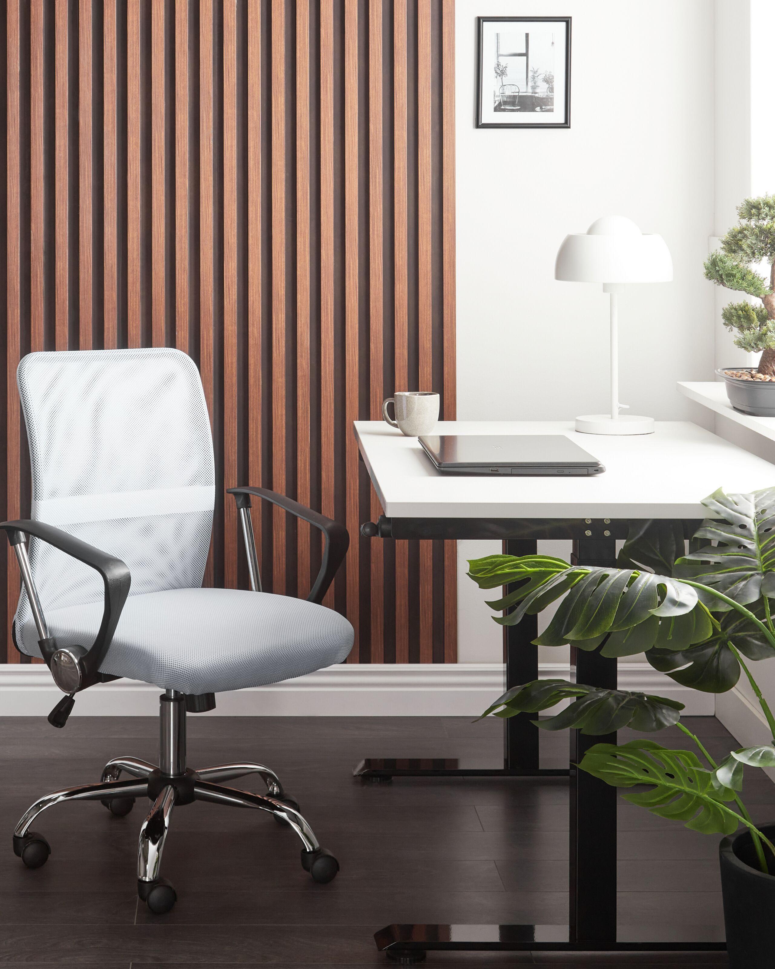 Beliani Chaise de bureau en Tissu maillé Minimaliste BEST  