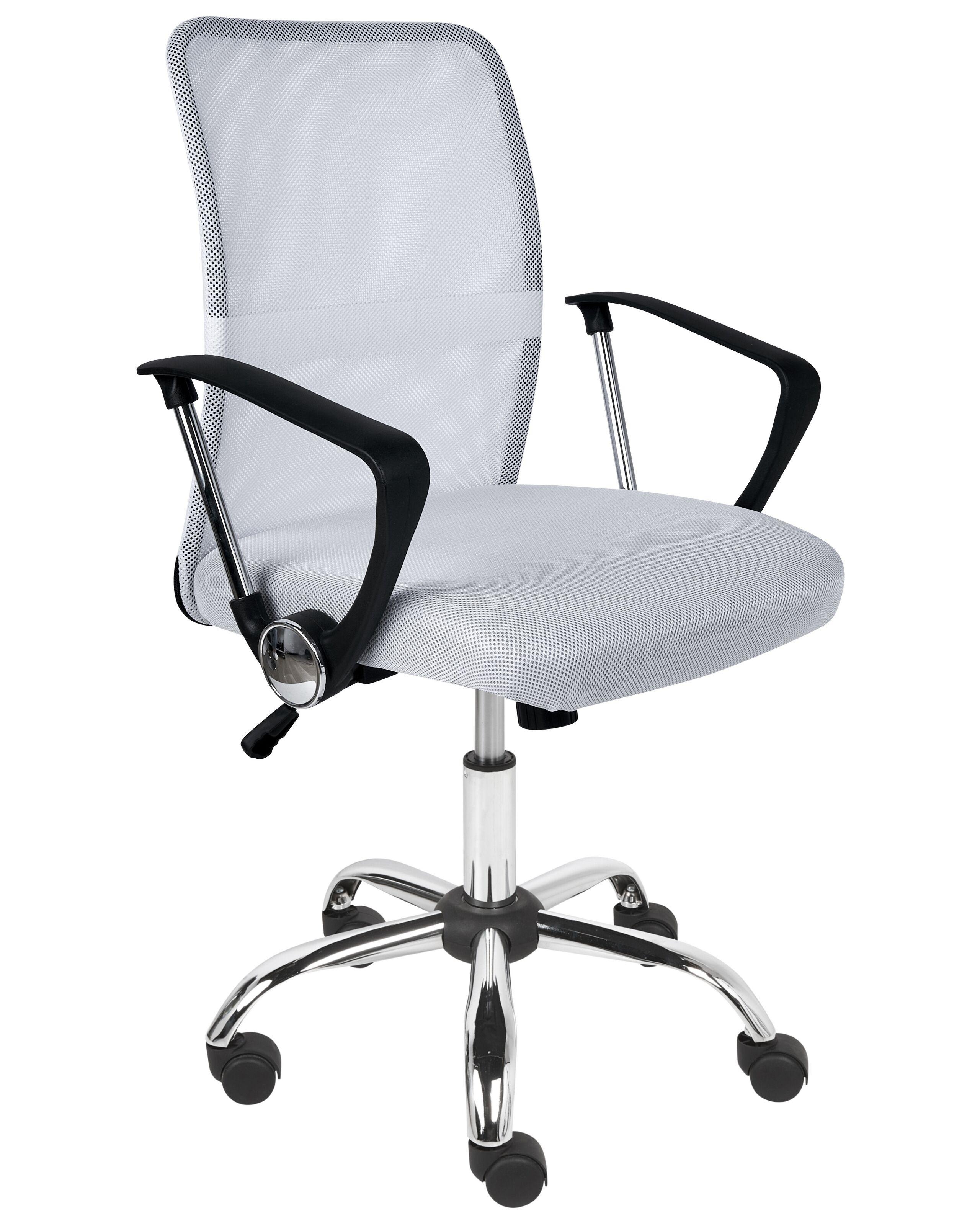 Beliani Chaise de bureau en Tissu maillé Minimaliste BEST  