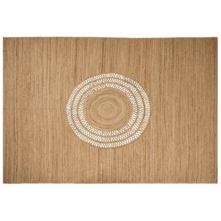 Beliani Tapis en Jute Boho BOGAZOREN  