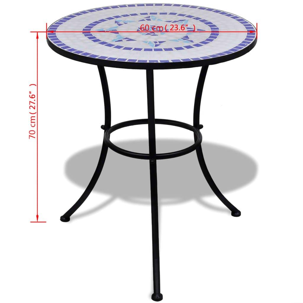 VidaXL Table céramique  