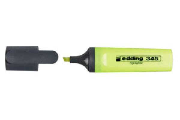 Edding Edding 345 Highlighter Yellow (10) evidenziatore  