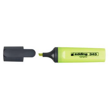 Edding 345 Highlighter Yellow (10) evidenziatore