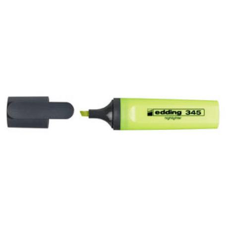 Edding Edding 345 Highlighter Yellow (10) evidenziatore  