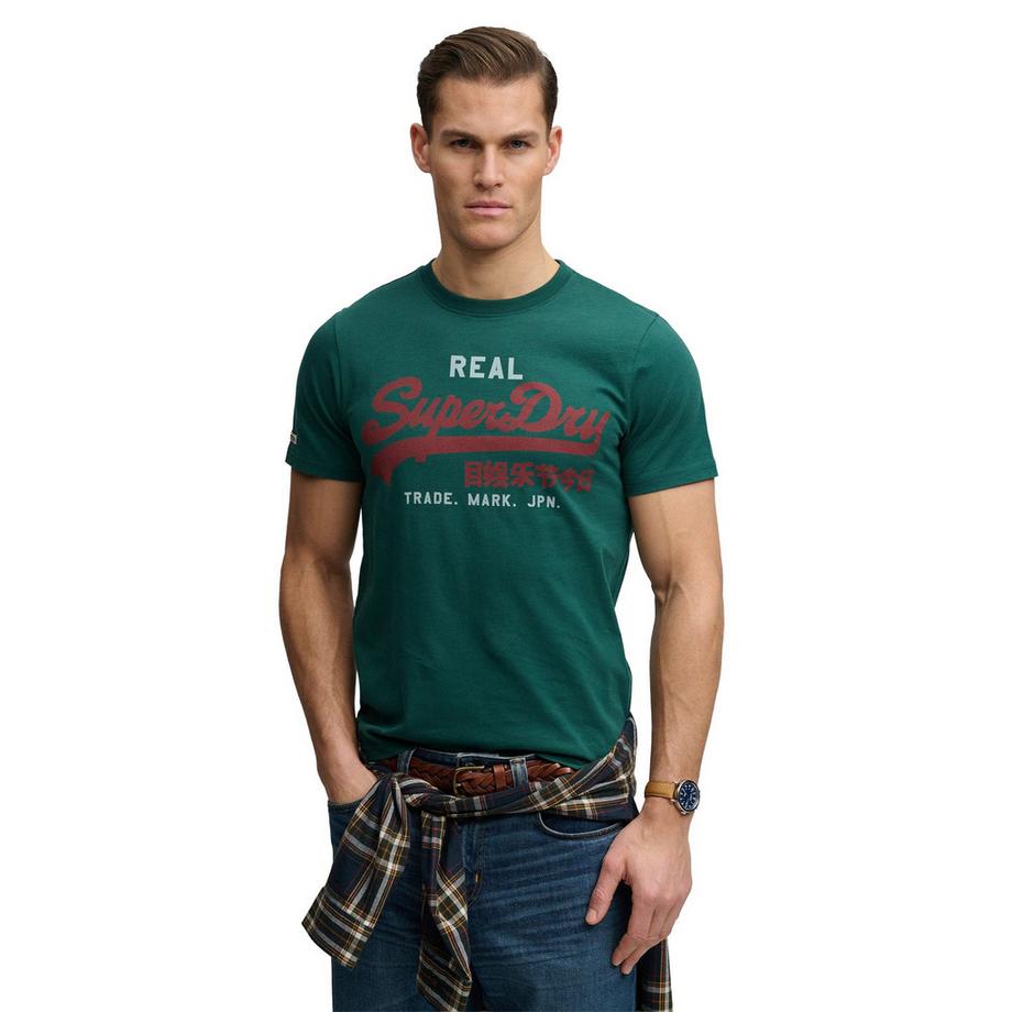 Superdry T-Shirt  1er Pack Bequem sitzend-VI Classic Tee  