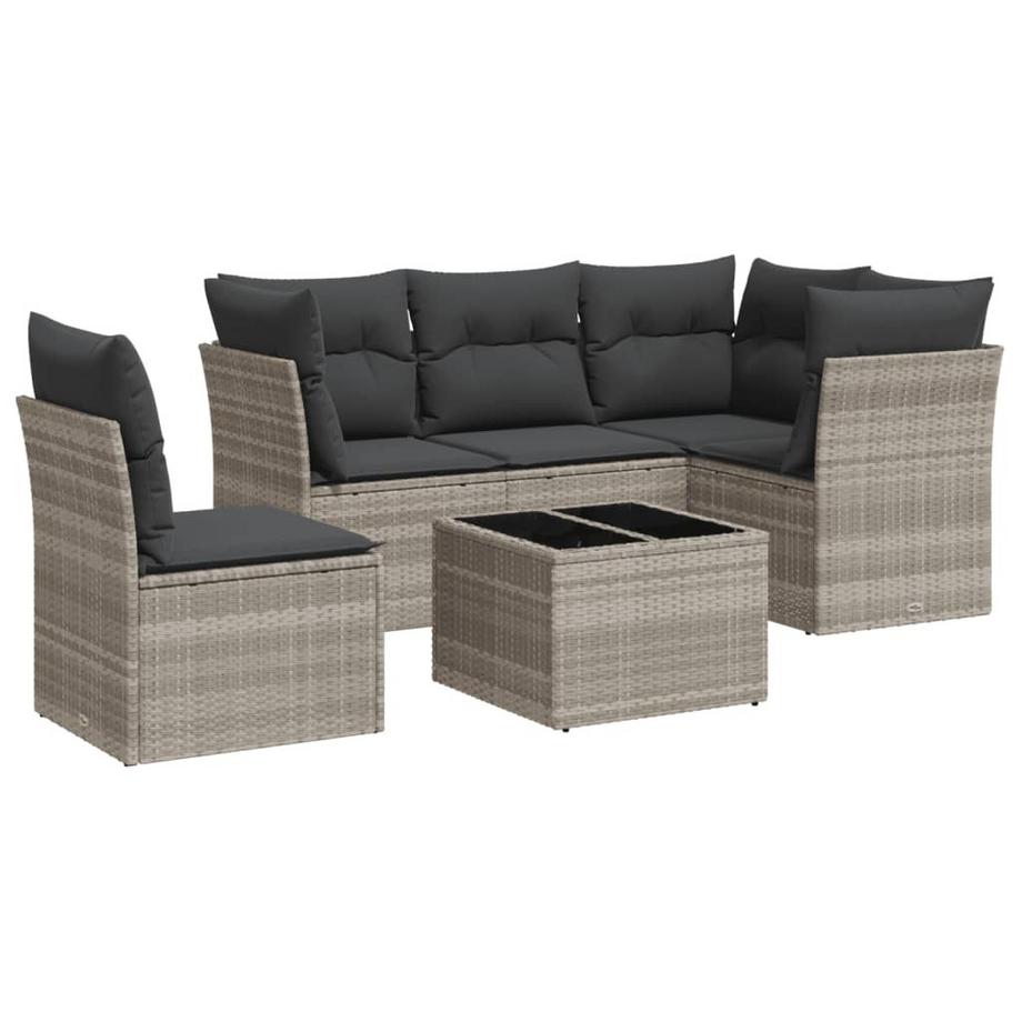 VidaXL Garten sofagarnitur poly-rattan  