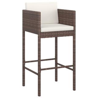 VidaXL Barhocker poly-rattan  