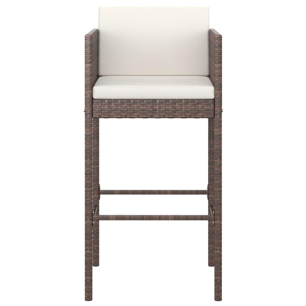 VidaXL Barhocker poly-rattan  